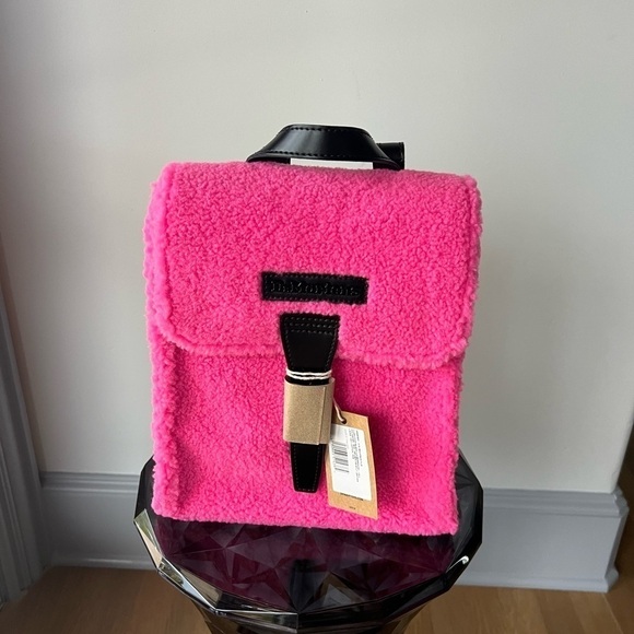 DR. MARTENS MINI FAUX SHEARLING BACKPACK - Picture 3 of 12